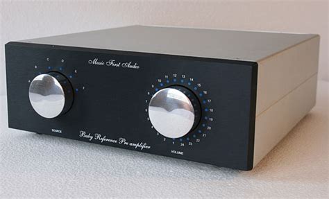 Experience Unmatched Audio Quality with Music First Audio's Baby Reference Passive Preamplifier