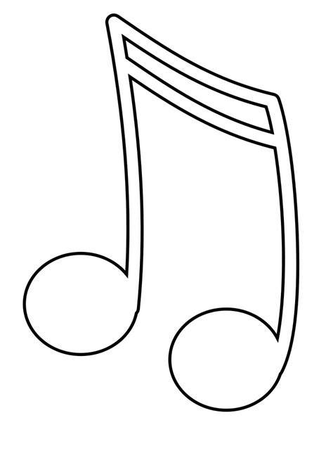 Music Note Coloring Pages