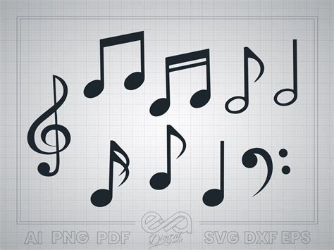 Download Music Note Svg, Music Notes Printable