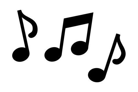 Download Music Note Svg, Music Notes Silhouette For Crafts