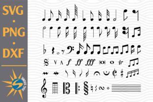 Download Music Notes Bundle Commercial Use For Crafts