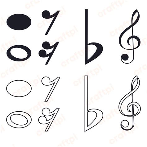 Download Music Notes Bundle Files Free PSD Mockups