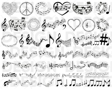 Download Music Notes Bundle Images