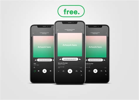 Download Music Player Files Free PSD Mockups