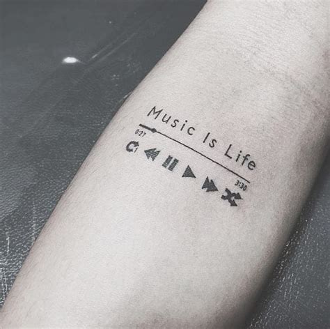 Music Symbol Tattoo Ideas / Music Tattoos for Men Ideas