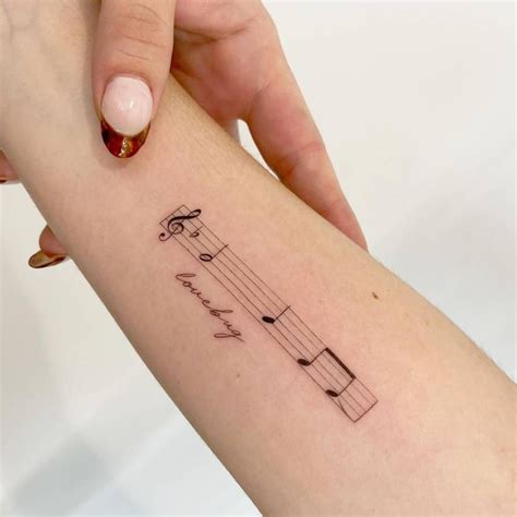 Music Tattoos For Women