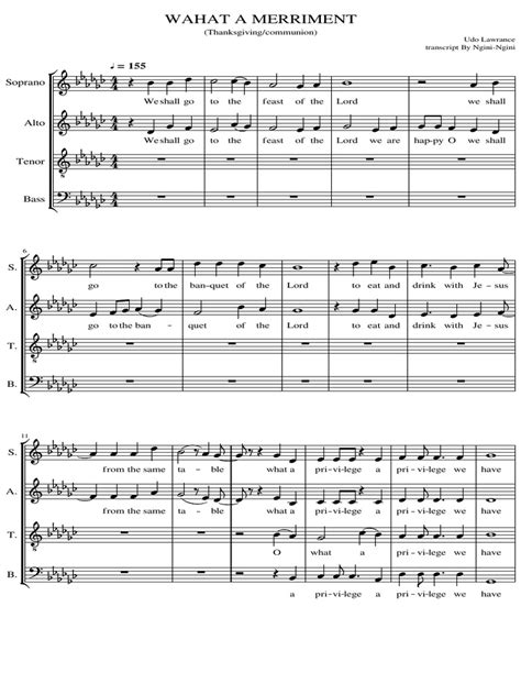 Music and Merriment
