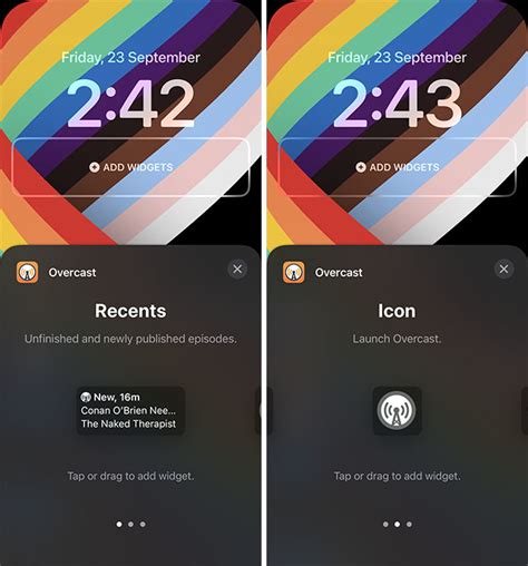 Music and Podcast Lock Screen widget apps