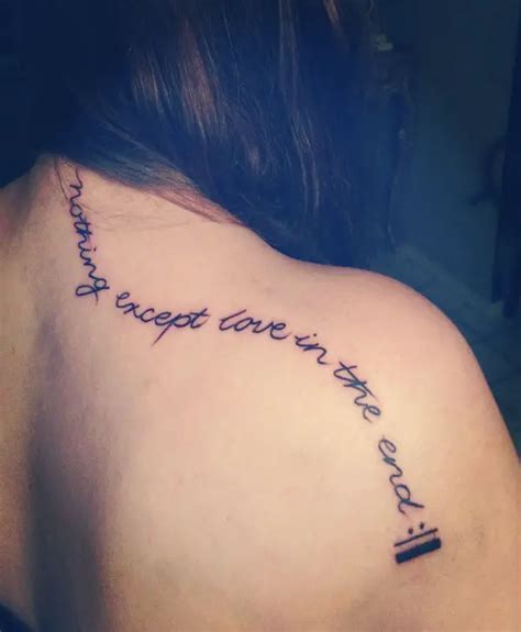 Musical Lyric Tattoos