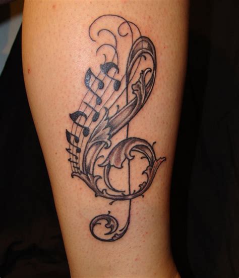 Musical Note Tattoo