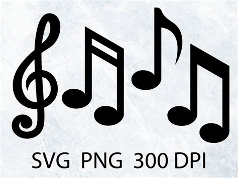 Download Musical Notes SVG File - SVG Design Creativefabrica