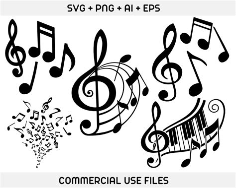 Download Musical Notes SVG File - SVG Design Easy Edite