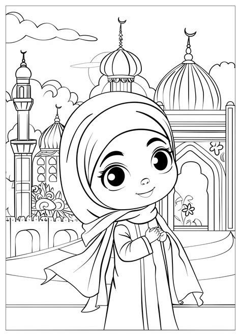 Muslim Coloring Pages