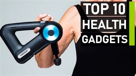 A collection of fitness gadgets