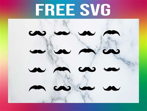 Unleash Your Creativity with Mustache SVG Free - The Ultimate Collection of Bold and Quirky Designs!