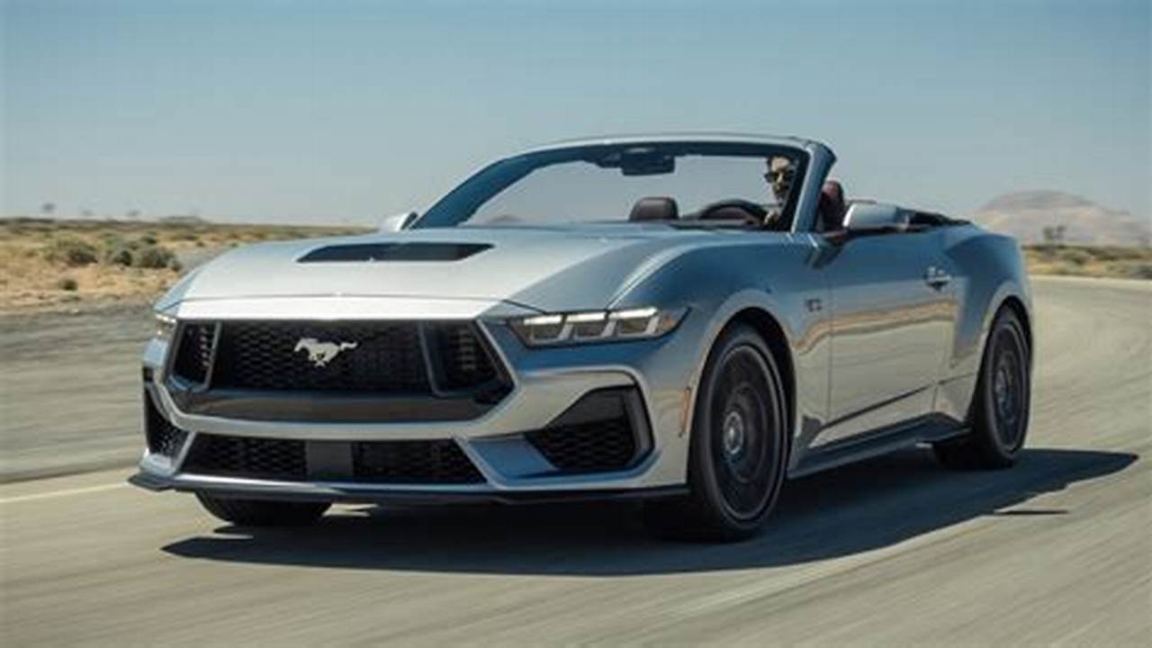 Mustang Gt 2024 Convertible