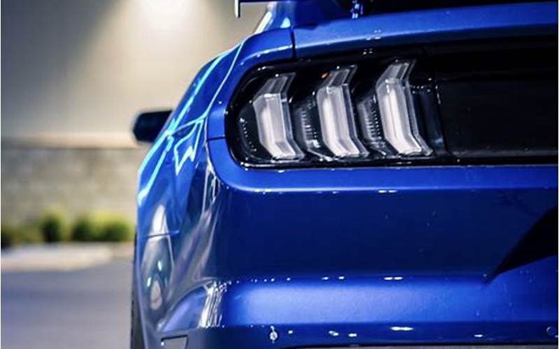 Mustang Tail Lights On Car