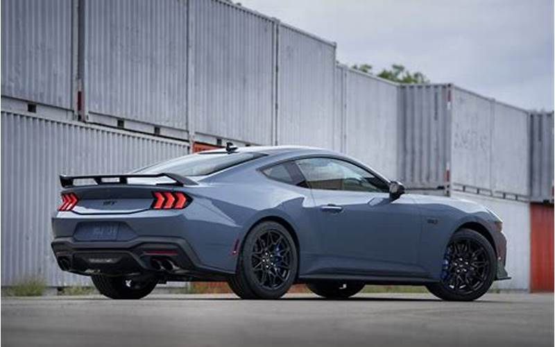 Mustang Vapor Blue Rear