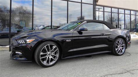Mustang Convertible 2017 Black