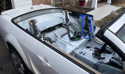 Mustang Convertible Top Frame Repair