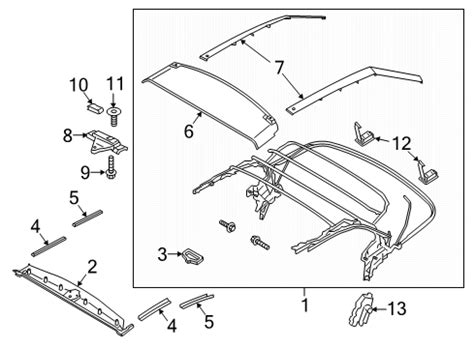 Mustang Convertible Top Parts