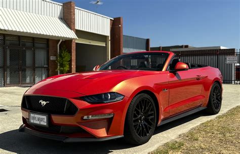 Mustang Convertible Wrap