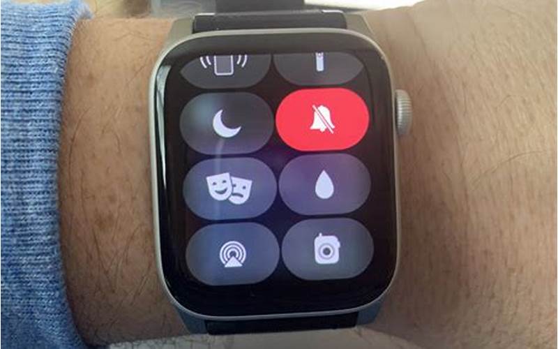 Mute Alerts On Apple Watch