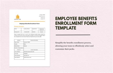 Employee benefits enrollment kit and communications campaign Employee