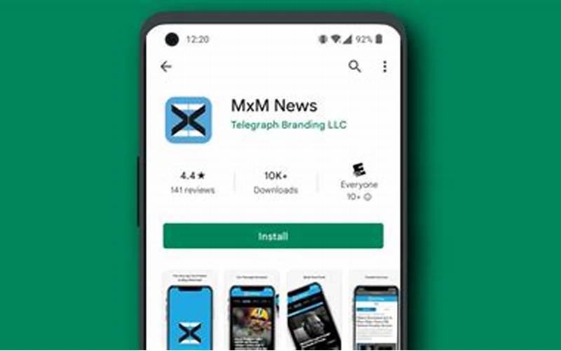 Mxm News App Features