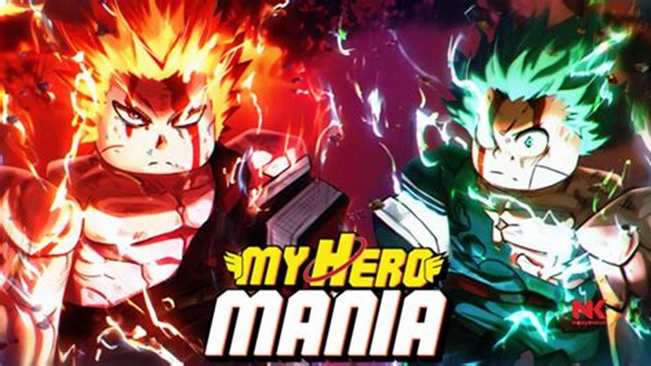 My Hero Mania Code 2024