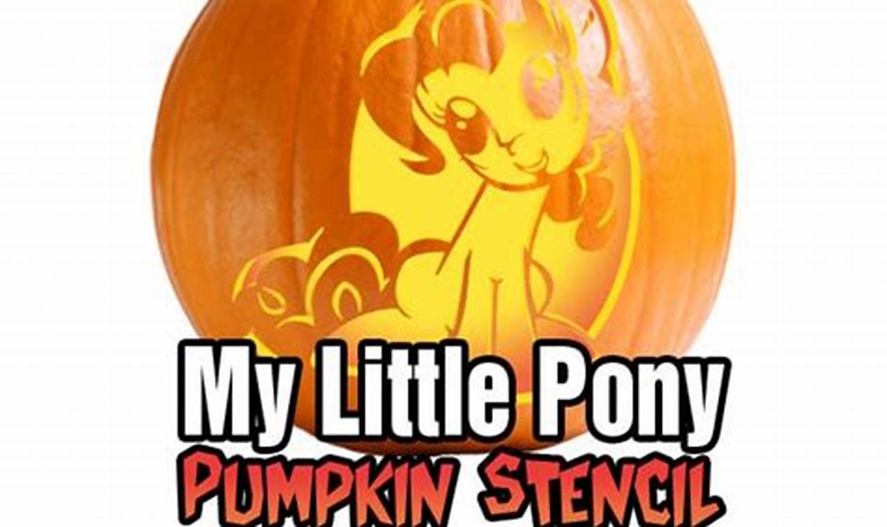 Craft Enchanting Halloween Masterpieces with My Little Pony Pumpkin Stencils