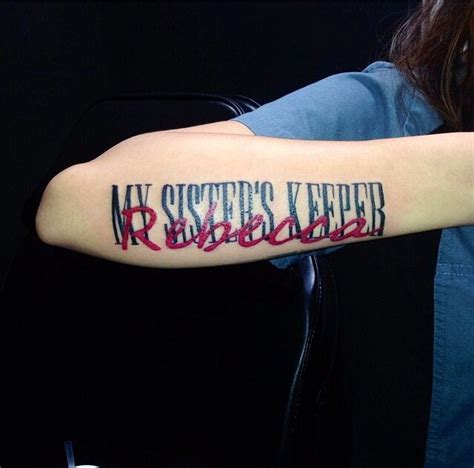 39 Tattoos for Sisters With Powerful Meanings White Ink