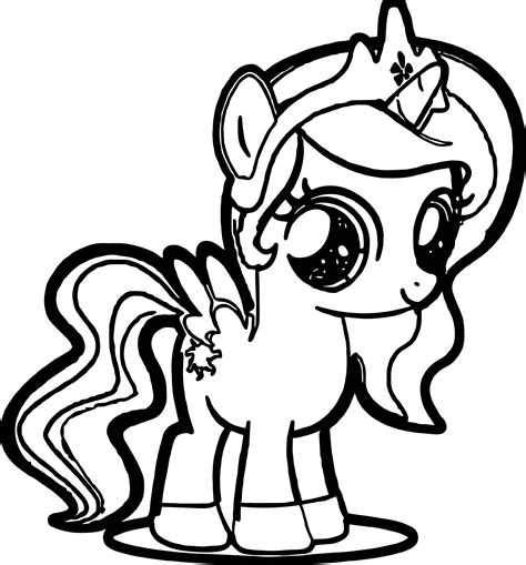 My Little Pony Coloring Pages For Pony Lovers Educative Printable