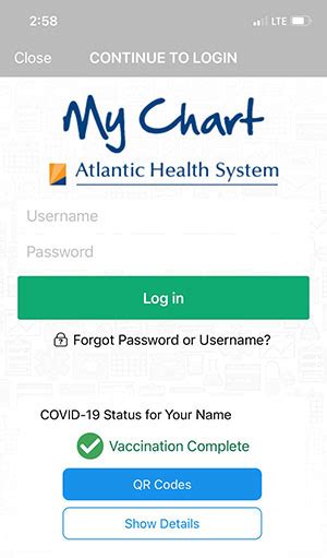 My Chart Atlantic Health Nj