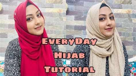 My Everyday Hijab Tutorial! YouTube