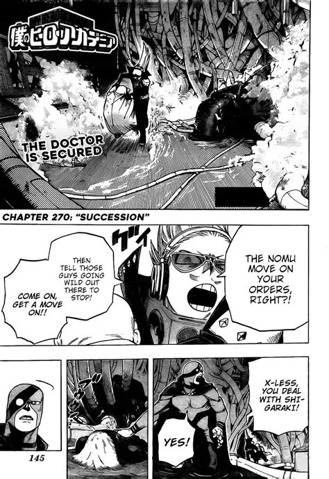 My Hero Academia Chapter 270