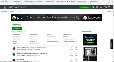 My Kepware: Log In
