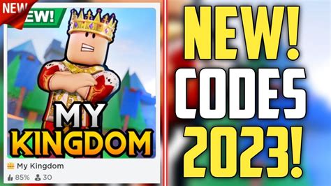My Kingdom Codes - Roblox - June 2023 -