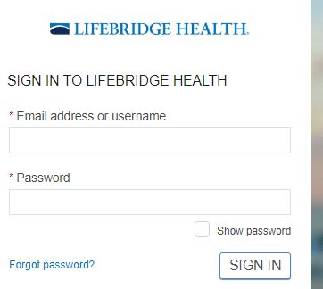 My LifeBridge Health Patient Portal