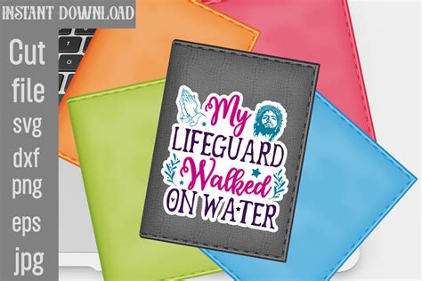 Download My Lifeguard Walks on Water Svg Cut... For Crafts