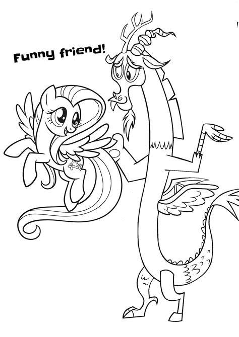 My Little Pony Coloring Pages Discord