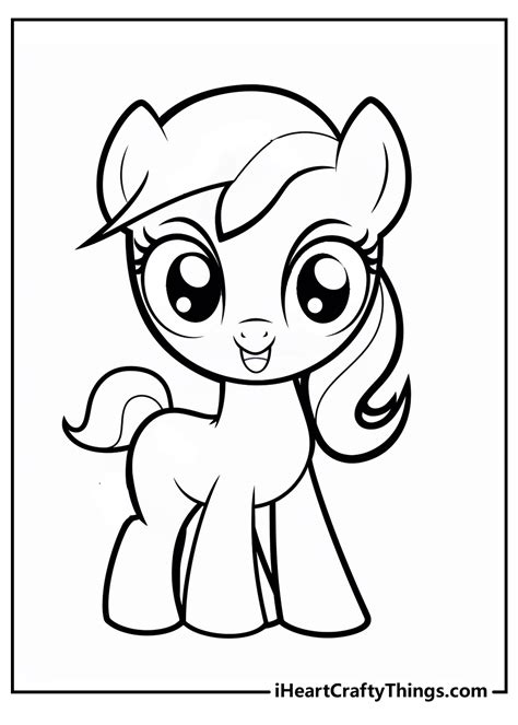 My Little Pony Coloring Pages Easy