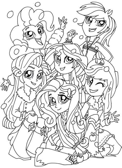 My Little Pony Coloring Pages Equestria