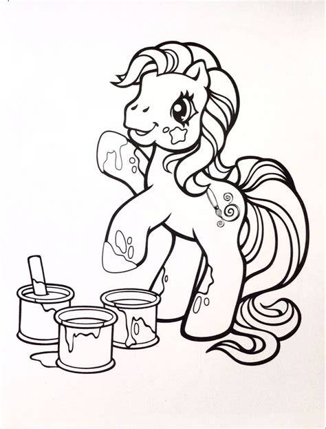 My Little Pony Coloring Pages G3