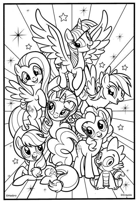 My Little Pony Coloring Pages With Color