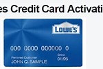 My Lowe's Card Registration