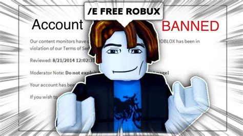 My Roblox Account Was Banned - YouTube