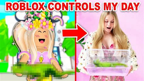 My Roblox Avatar CONTROLS MY DAY! (Roblox) - YouTube