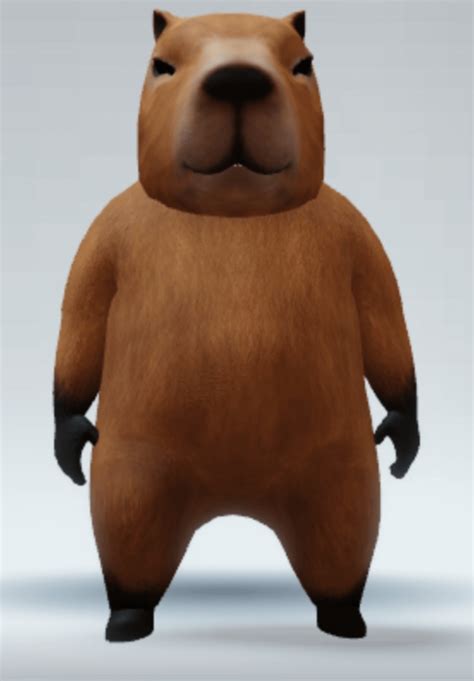 My Roblox Avatar is a capybara lol : r/capybara