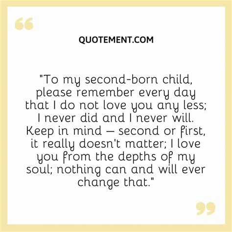 My Second Child Quotes